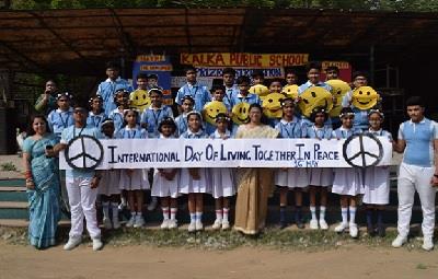 Kalka  Public School Celebrates  International  Peace Day 